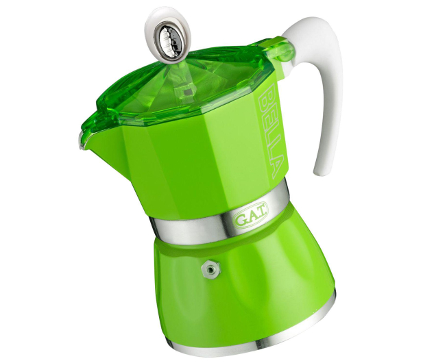 GAT Kawiarka do espresso na 3 filiżanki (2790000084) kolor zielony - 1438842 - zdjęcie